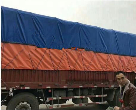 Odporna na promieniowanie UV osłona ciężarówki z PVC 15M * 8M plandeka do ciężarówki winylowej Odporna na promieniowanie UV osłona ciężarówki z PVC 15M * 8M plandeka