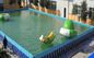 Basen SGS 10M * 10M z PVC, basen z metalową ramą na letni basen nadmuchiwany