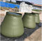 Zbiornik na wodę plandekową o wysokiej częstotliwości 5000L Army Green Military Water Storage Tank