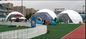 20M kopuła geodezyjna z PVC, mocna konstrukcja, stalowy namiot imprezowy, przezroczysty namiot weselny