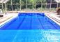 500um niebieski basen osłona słoneczna koc grzewczy do naziemnego prywatnego basenu słonecznego
