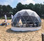 Geodesic Dome House Namiot stalowy na imprezę plenerową Ekonomiczny rodzinny namiot kempingowy Dome