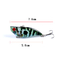 Pełna warstwa pływacka Malowana VIB Fishing Hard Bait Lure 7 kolorów 5.8CM 8 # Hook