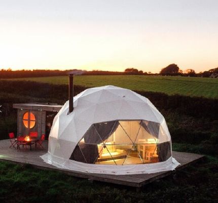 7M Camping Clear Geodezyjny namiot kopułowy z kopułą izolacyjną Namioty imprezowe Outdoor Dome Tent