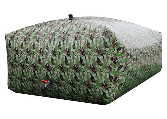 20000 Liters Camouflage PVC Tarpaulin Pillow Bladder Tanks Portable Water Tanks Water Holding Tank