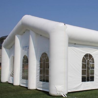 Nadmuchiwany namiot z plandeką z PCV na wesele Nadmuchiwany namiot imprezowy Nadmuchiwany namiot bąbelkowy