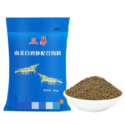 42% białka Akwarium z krewetkami Penaeus Vannamei 20 kg / worek