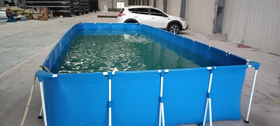 25Mx5M Płaszcz ze ścianą z PVC na zewnątrz basenu metalowy