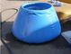 Okrągły, składany zbiornik na wodę deszczową 2000L z PVC do przeciwpożarowego wolnostojącego zbiornika na wodę