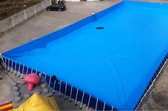 SGS 10M X 10M PVC Basen Metalowy ramy dla letnich pływalni
