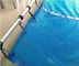 Wodoodporne zimowe baseny o pojemności 500 um Izolacja wgłębna PE Niebieski plastikowy pokrowiec na basen słoneczny