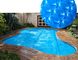 Ochrona UV PE Bubble Wodoodporny basen Pokrywa słoneczna do basenu prostokątnego