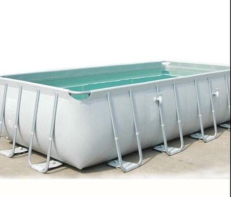 Lekkie PVC pływalne baseny z metalową ramą
