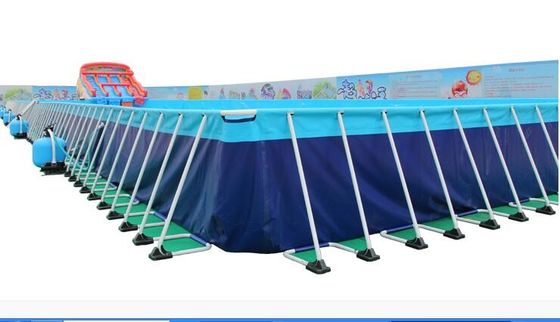 Lekkie PVC pływalne baseny z metalową ramą