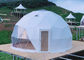 100 km / H Obciążenie wiatrem 30M Wodoodporny namiot z kopułą geodezyjną z PCV Dome Namiot kempingowy Dome Namioty imprezowe