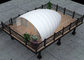 6mx10m Metalowy namiot na zewnątrz Glamping Luxury dla 2 osób
