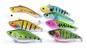 4 plastikowe przynęty 11,50G 6,60cm długie dziobaki Cyprinus Sea Bass Wild Fishing