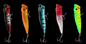 5 kolorów 9 CM/11g Okoń, Sum Plastikowe twarde przynęty morskie Trolling Popper Fishing Lure
