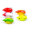 5 kolorów 5.50CM/12.20g Frog Lure Mullet Snakehead Fish Miękka przynęta Fishing Lure