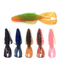 Shrimp Bionic Silicone Worm Miękkie przynęty wędkarskie 12 kolorów 8CM 4,5g 10 sztuk / worek