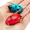 Pływająca mała Minnow Bait Crank Beetle 8 kolorów 3,8 cm / 4,1 g