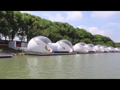 Nadmuchiwany namiot bąbelkowy