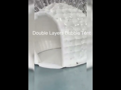 BGO Płynny namiot z bąbelkami Dwie warstwy Dobra izolacja zewnętrzna Restrant Coffee Bar Global Tent